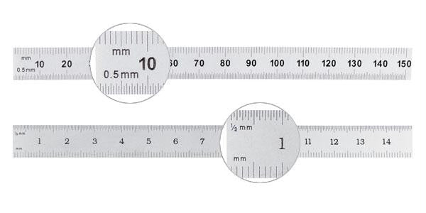 Precision 150mm  Flex Steel Rule