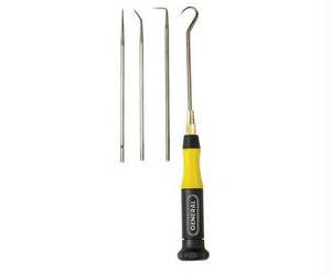 4-piece Interchangeable Stainless Steel Probe Set