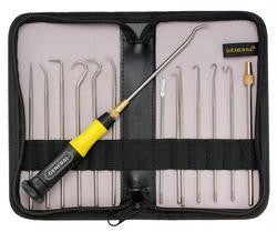 12-piece Stainless Steel Probe, Positioning & Spring Hook Set