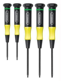 5-pc Precision Ultratech Torx Screwdriver Set