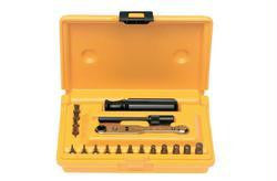 Ratchet Offset Screwdriver Set, 19pc.