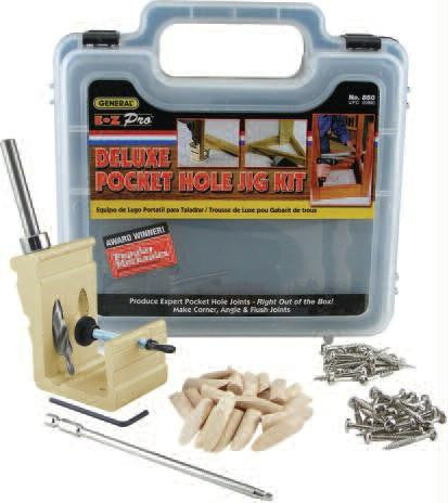 Ez Pro Deluxe Pocket Hole Jig Kit