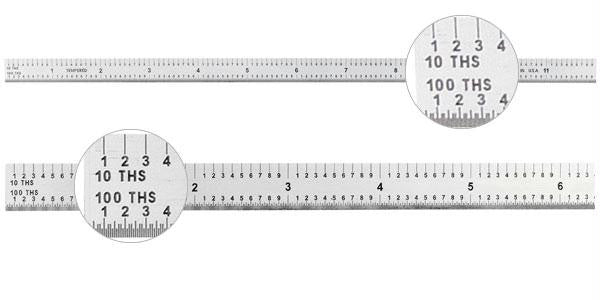 Ultratest 12"-300mm  Flex Steel Rule