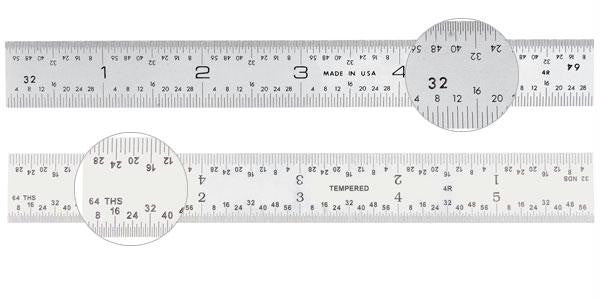 Ultratest 6" Rigid Steel Rule