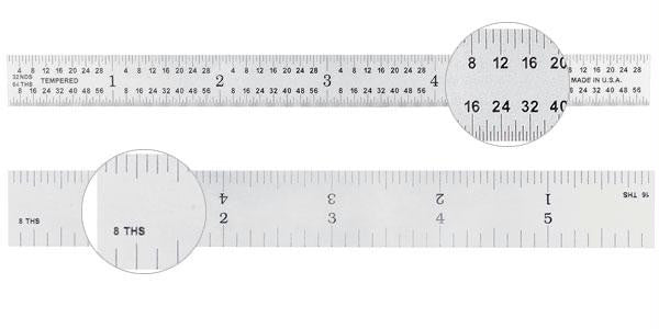 Ultratest 6" Rigid Steel Rule