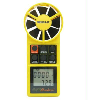 Digital One Piece Airflow Meter With Cfm Display