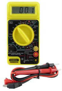 Economy Digital Multimeter With Led And Continuity Beeper