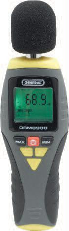 Dsm8930 -digital Sound Level Meter 100 Hz To 8.3 Khz