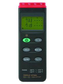 4-channel Thermocouple Thermometer