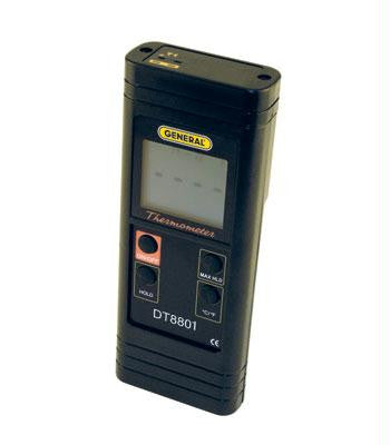 Digital Thermometer With One K Type Probe And Case