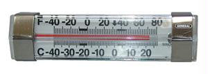 Horizontal Refrigerator And Freezer Thermometer