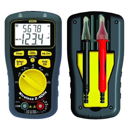 Wireless Data Logging Multimeter With Dual 7-segment Lcd