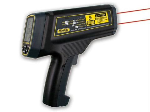 100:1 Ultra-high Temperature Infrared (ir) Thermometer With Dual Laser Target Tracking System