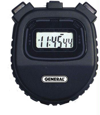 Multi-function Black Stopwatch